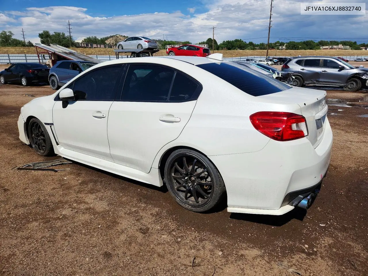 2018 Subaru Wrx Premium VIN: JF1VA1C6XJ8832740 Lot: 60592316