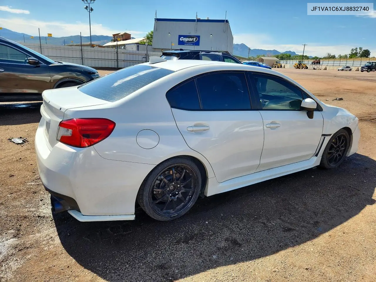 2018 Subaru Wrx Premium VIN: JF1VA1C6XJ8832740 Lot: 60592316