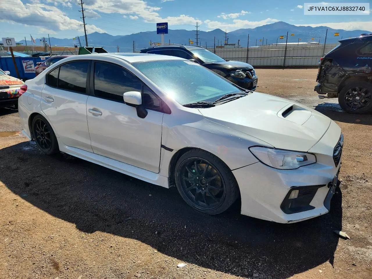 2018 Subaru Wrx Premium VIN: JF1VA1C6XJ8832740 Lot: 60592316