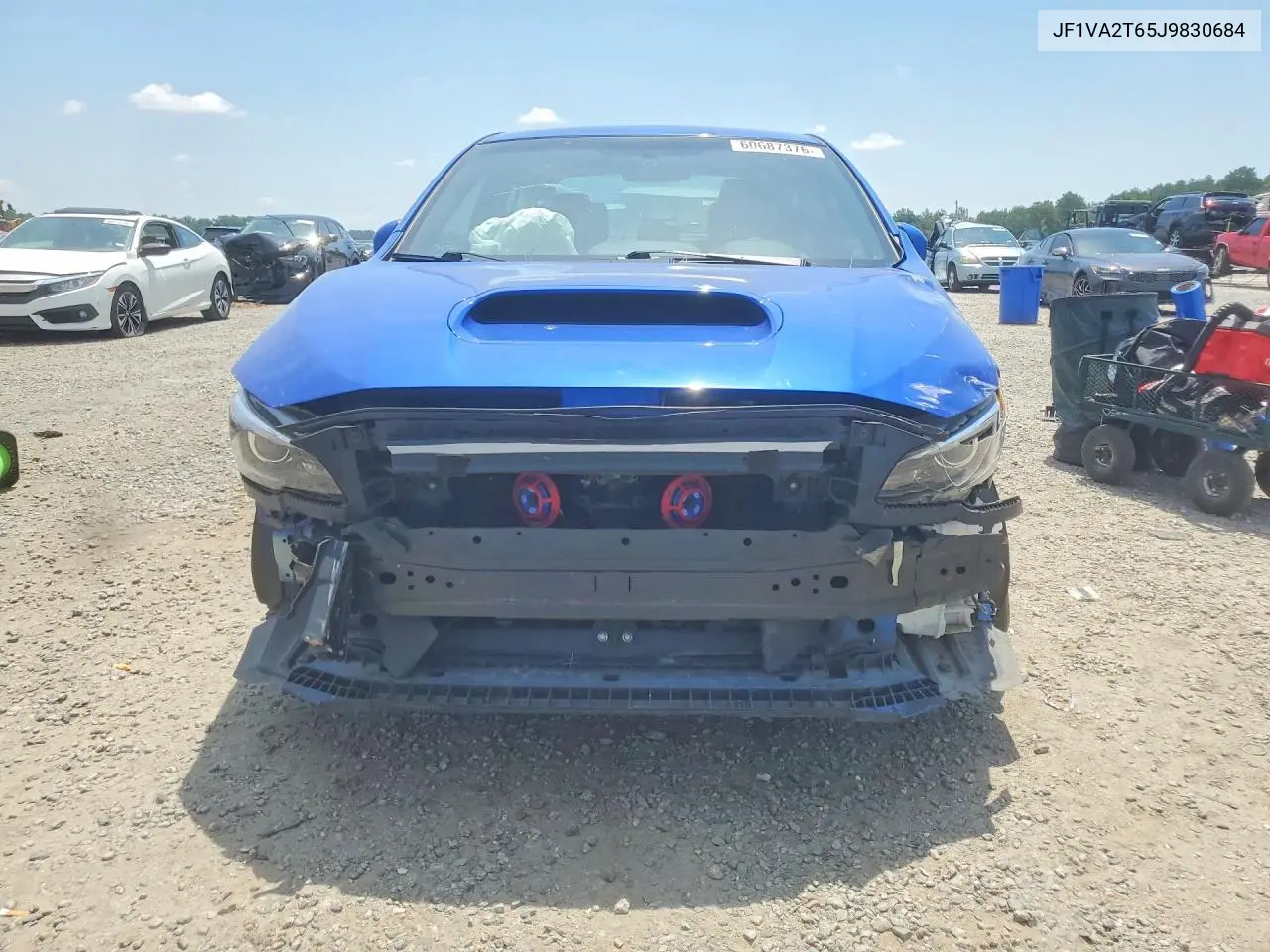 2018 Subaru Wrx Sti Limited VIN: JF1VA2T65J9830684 Lot: 60687376