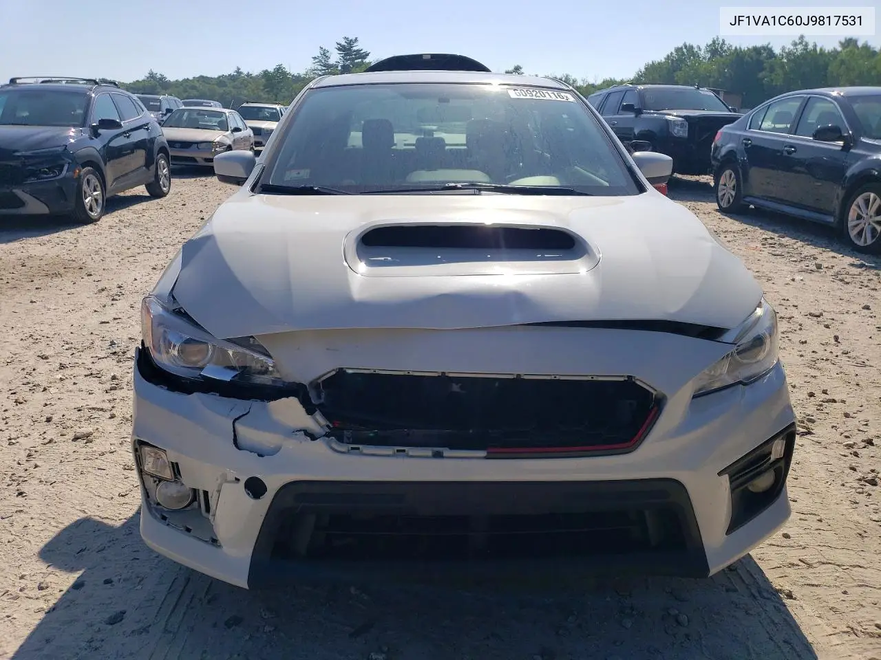 2018 Subaru Wrx Premium VIN: JF1VA1C60J9817531 Lot: 60920116