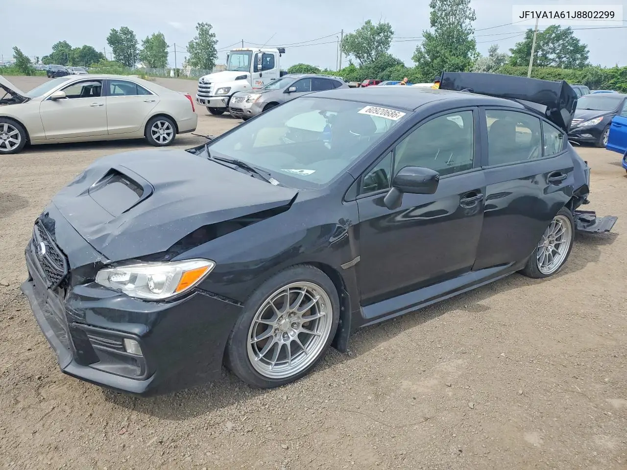 2018 Subaru Wrx VIN: JF1VA1A61J8802299 Lot: 60920686
