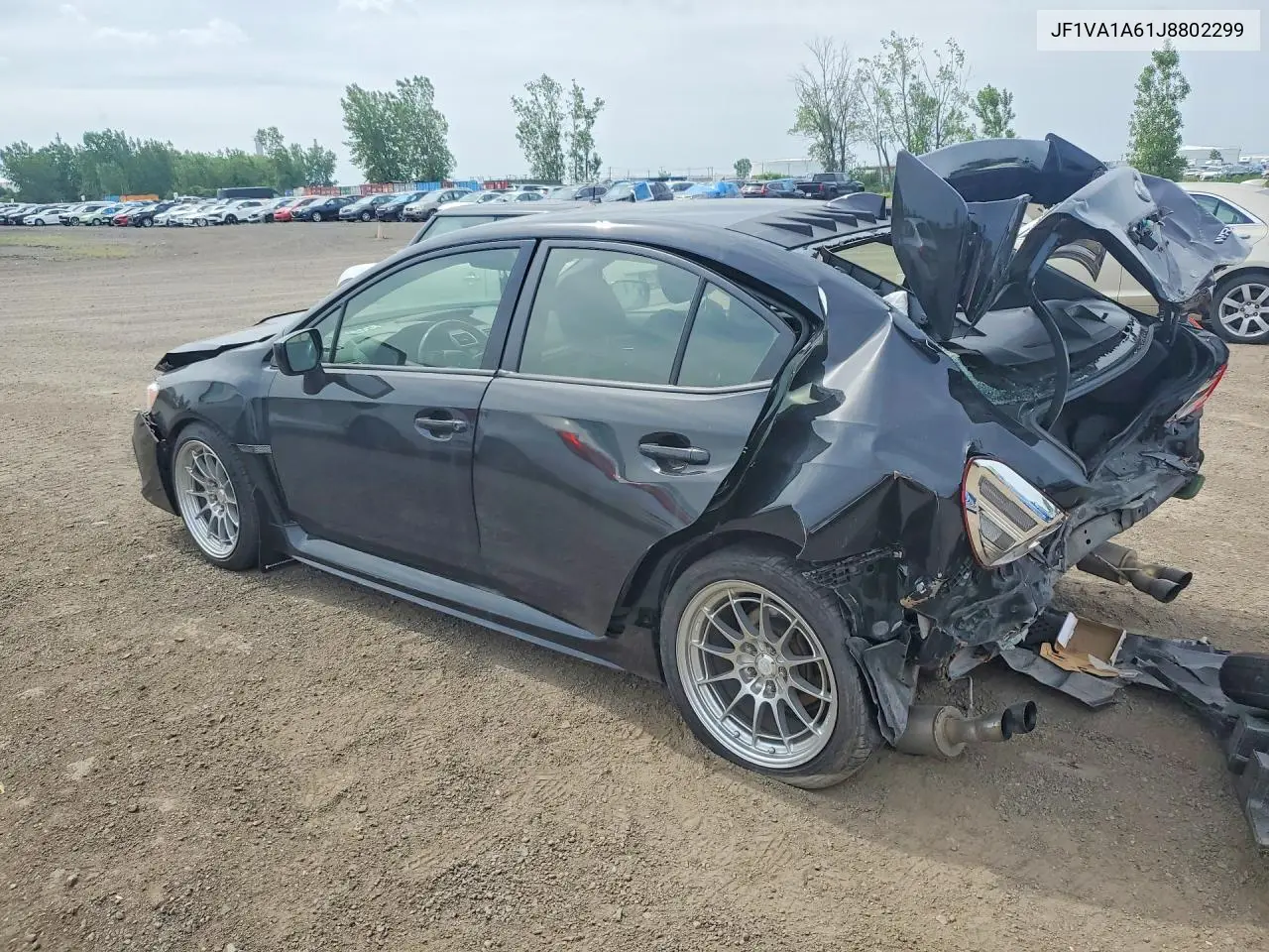 2018 Subaru Wrx VIN: JF1VA1A61J8802299 Lot: 60920686