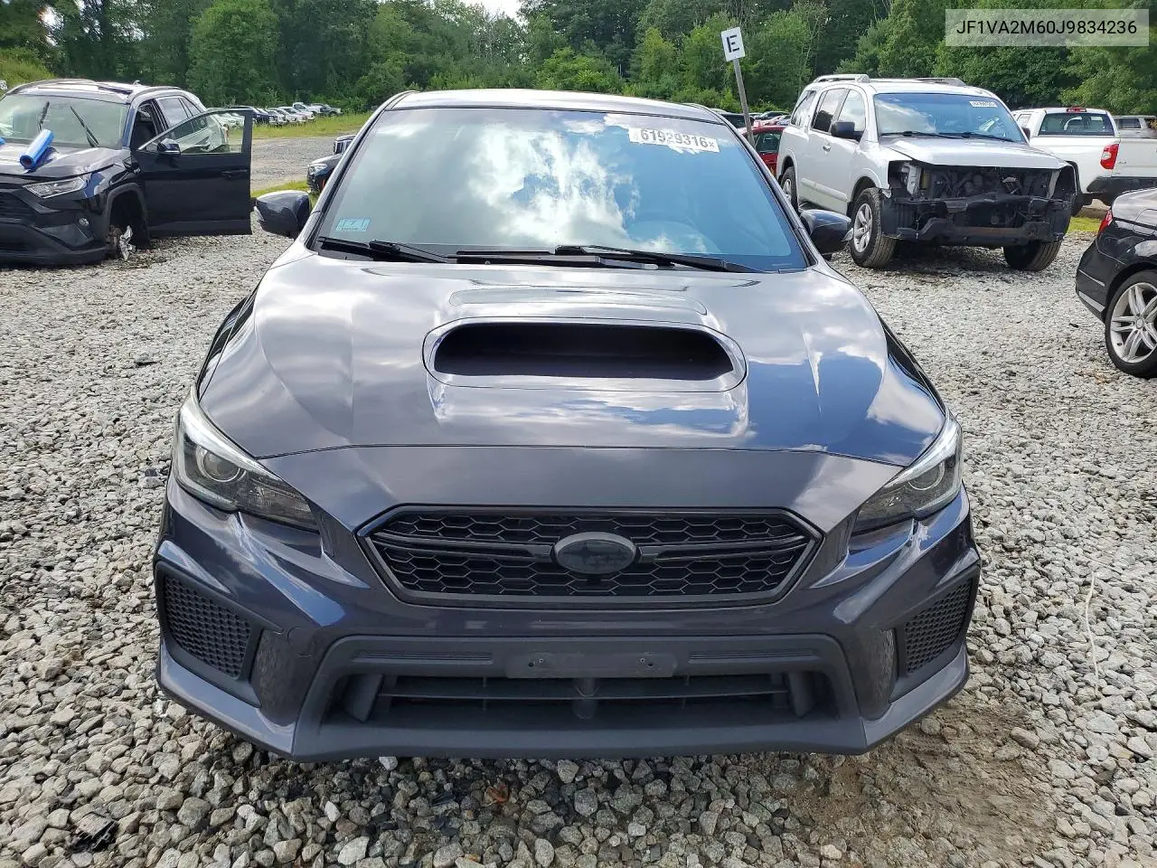 2018 Subaru Wrx Sti VIN: JF1VA2M60J9834236 Lot: 61929316