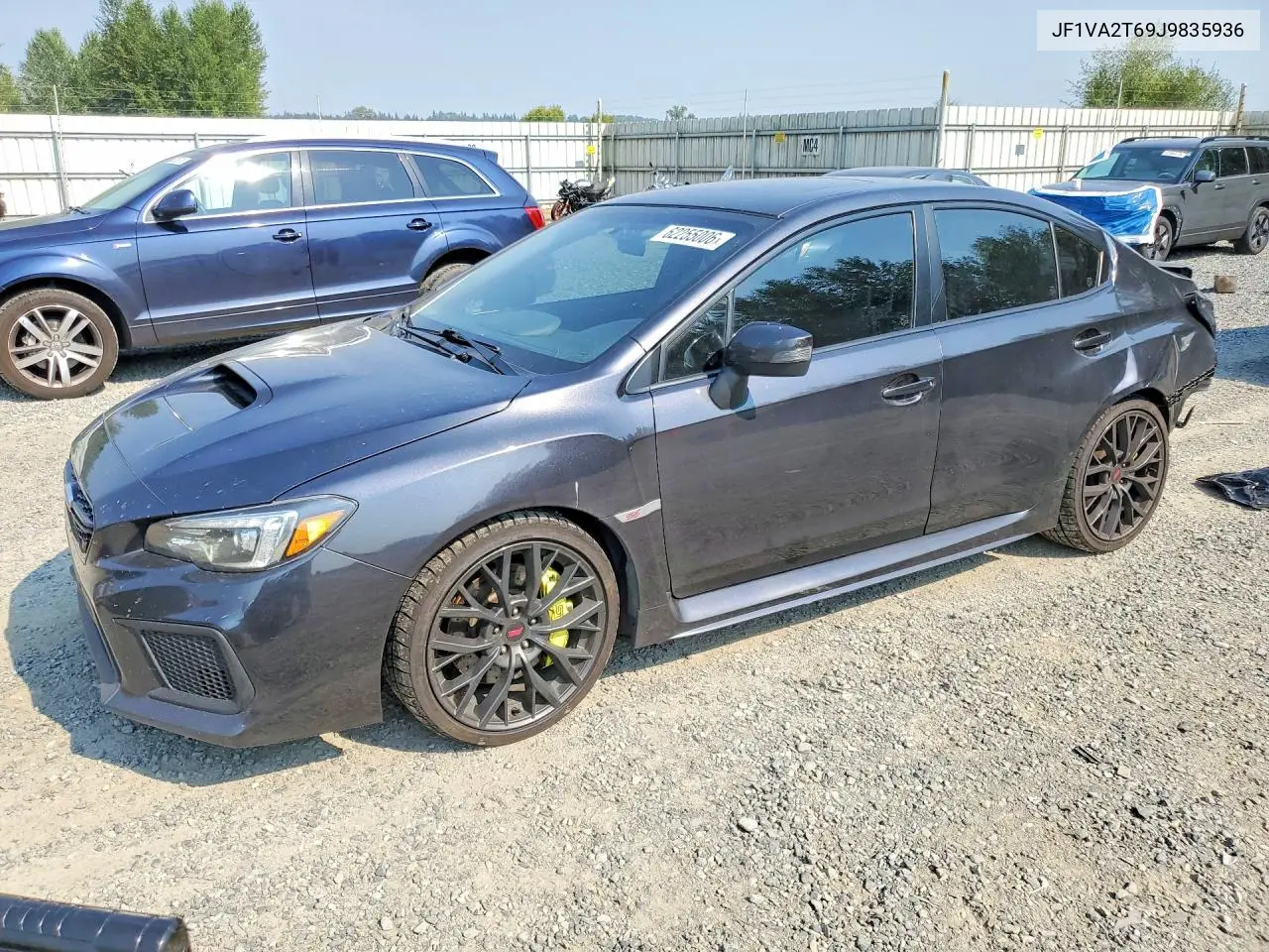 2018 Subaru Wrx Sti Limited VIN: JF1VA2T69J9835936 Lot: 62255006