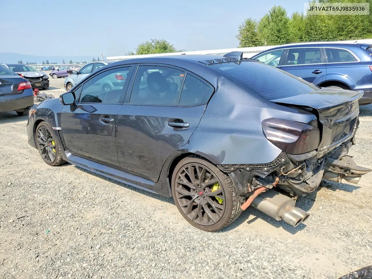 2018 Subaru Wrx Sti Limited VIN: JF1VA2T69J9835936 Lot: 62255006
