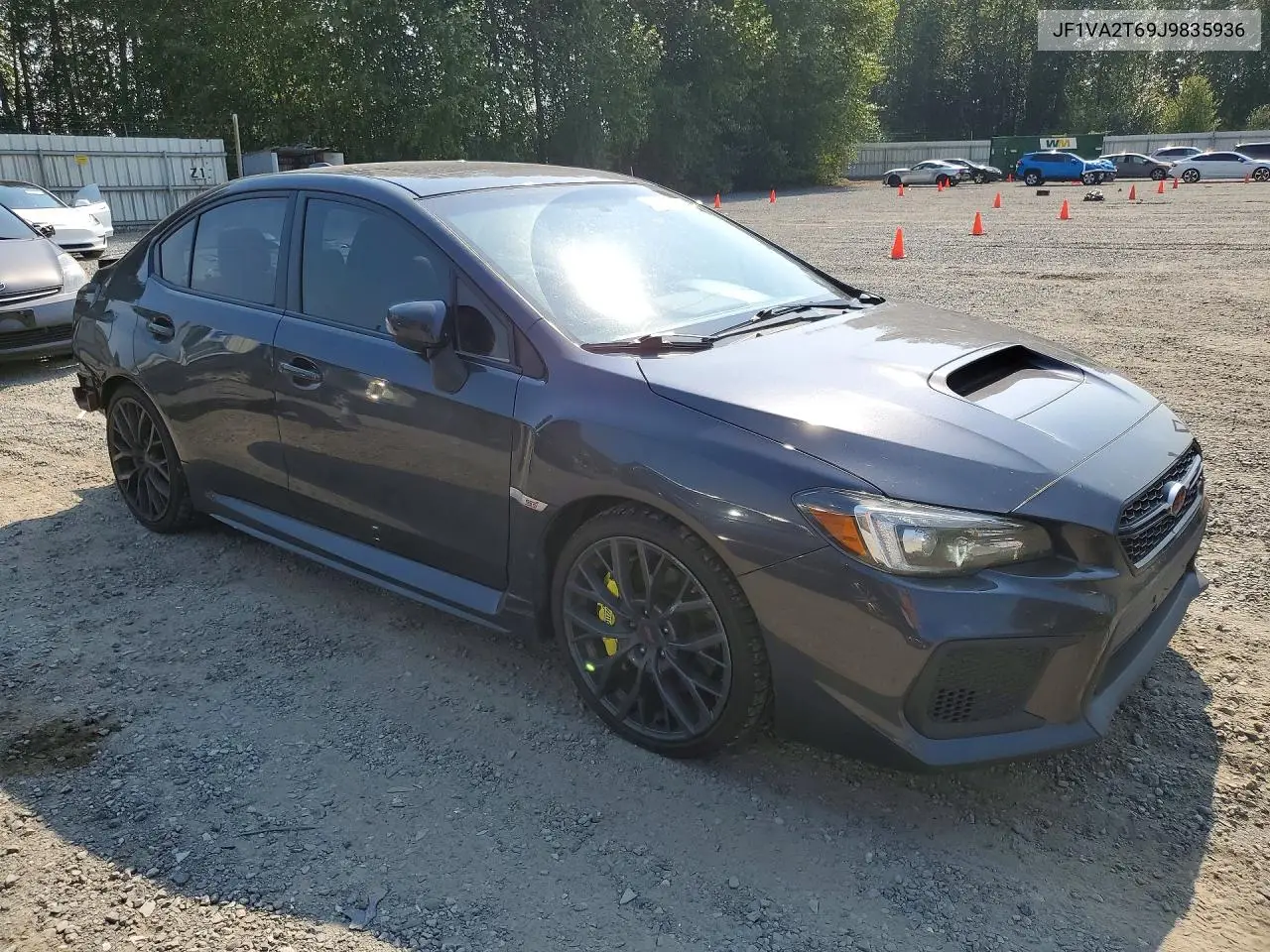 2018 Subaru Wrx Sti Limited VIN: JF1VA2T69J9835936 Lot: 62255006