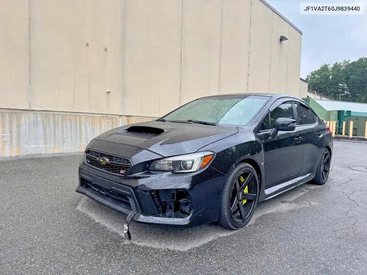 2018 Subaru Wrx Sti Limited VIN: JF1VA2T60J9839440 Lot: 62502486