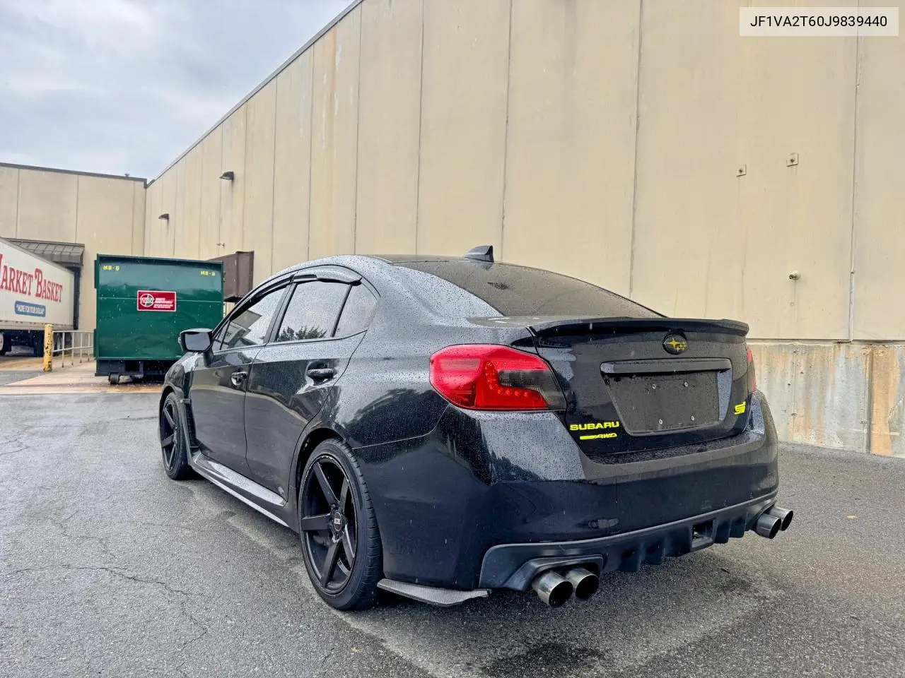 2018 Subaru Wrx Sti Limited VIN: JF1VA2T60J9839440 Lot: 62502486