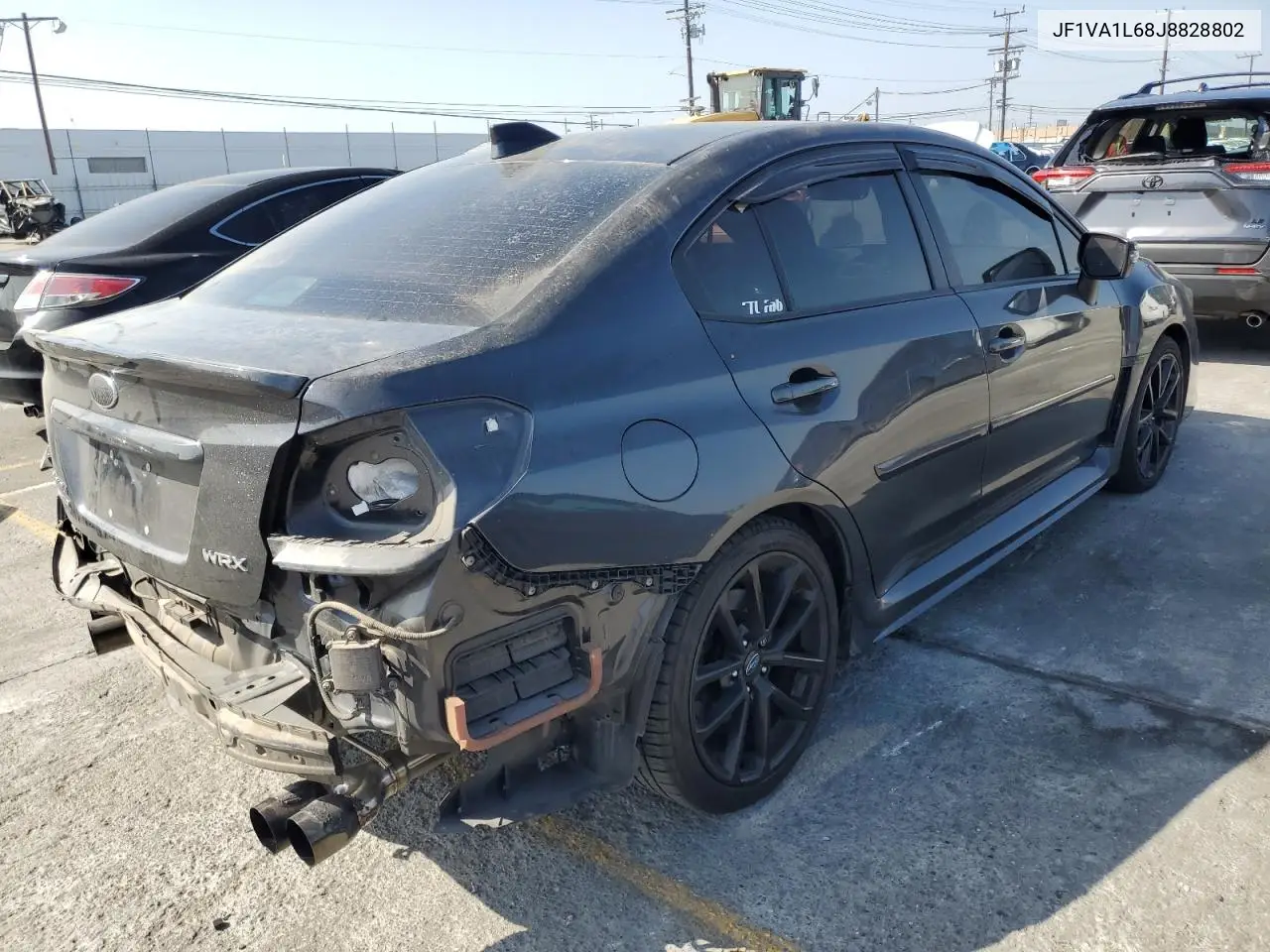 JF1VA1L68J8828802 2018 Subaru Wrx Limited