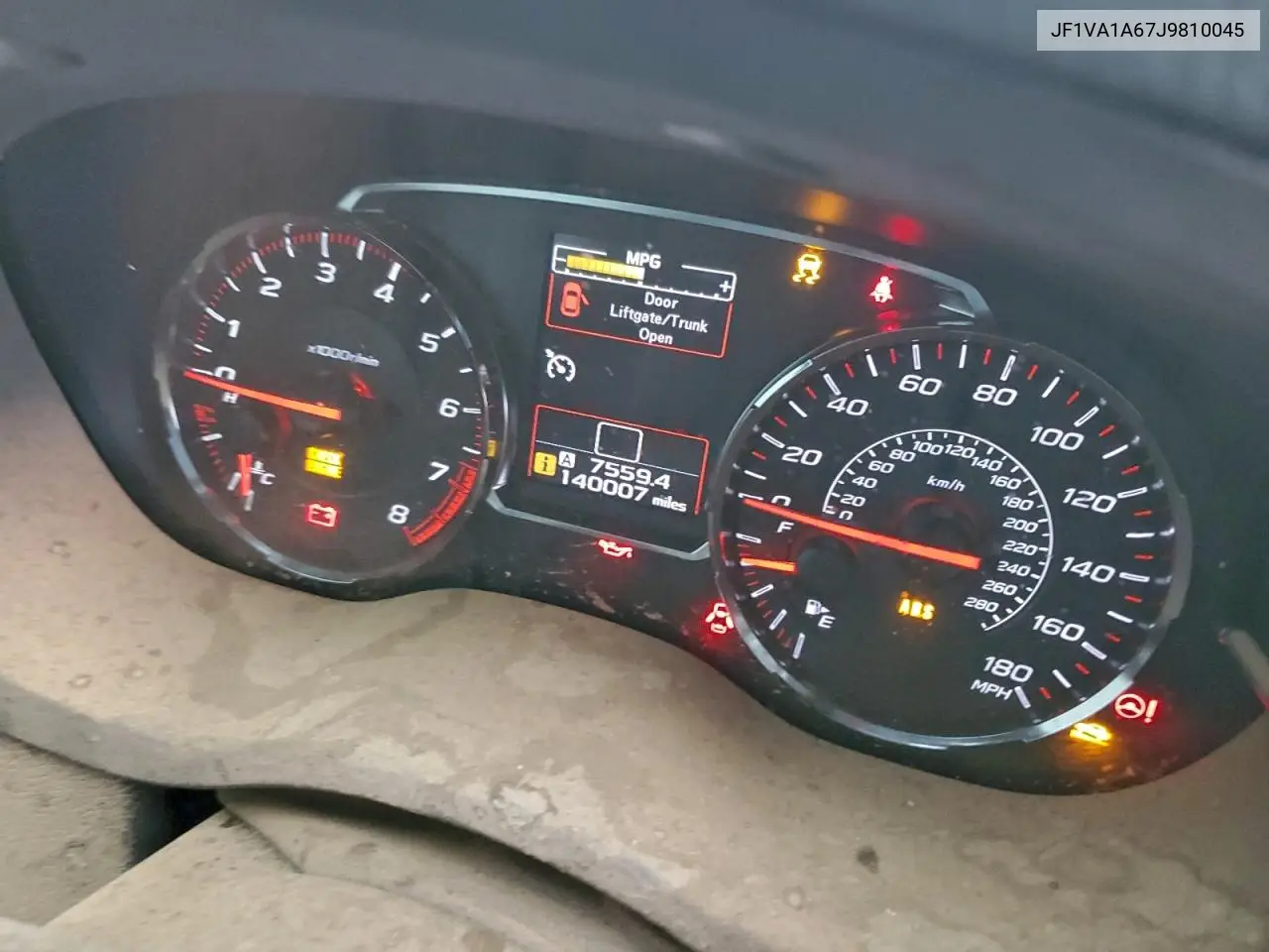 JF1VA1A67J9810045 2018 Subaru Wrx