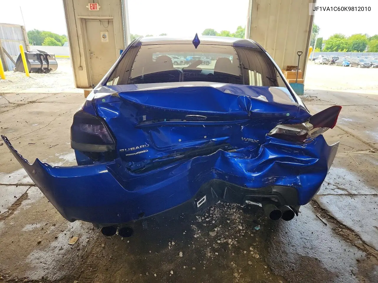 2019 Subaru Wrx Premium VIN: JF1VA1C60K9812010 Lot: 41634386