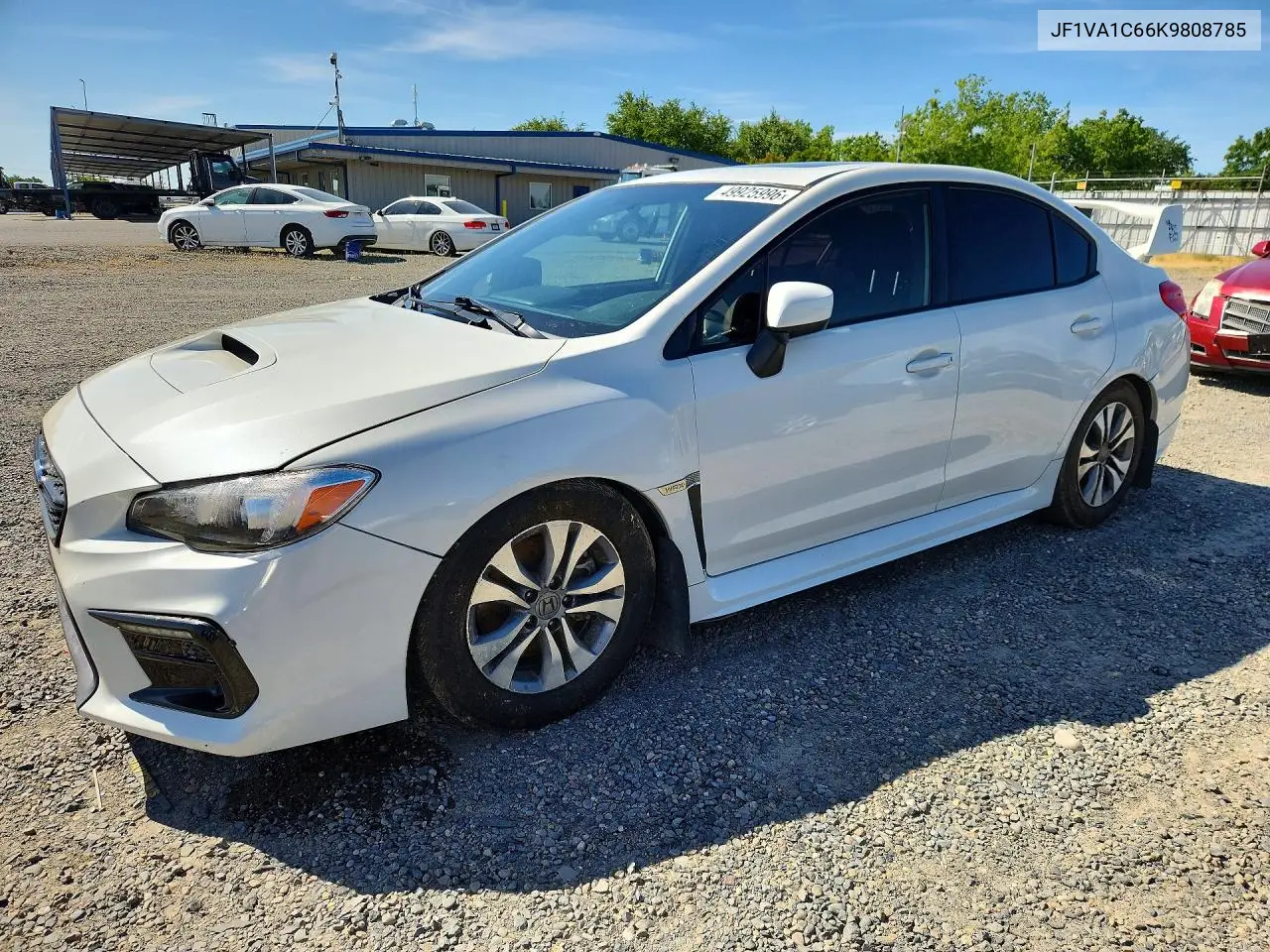 2019 Subaru Wrx Premium VIN: JF1VA1C66K9808785 Lot: 49925996