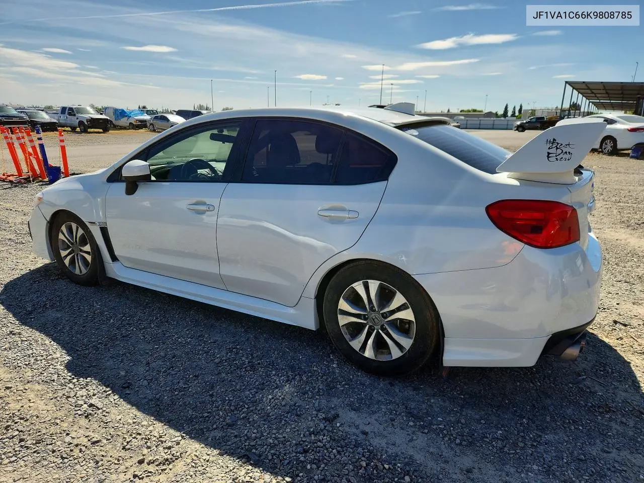 2019 Subaru Wrx Premium VIN: JF1VA1C66K9808785 Lot: 49925996