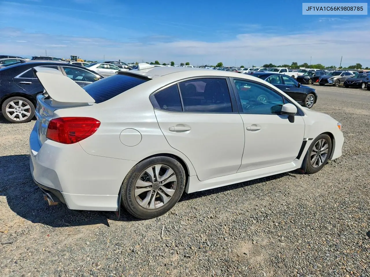 2019 Subaru Wrx Premium VIN: JF1VA1C66K9808785 Lot: 49925996