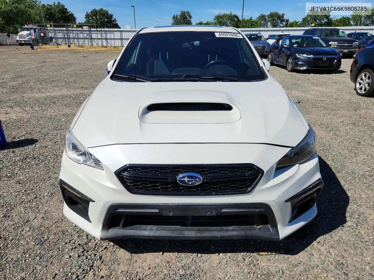 2019 Subaru Wrx Premium VIN: JF1VA1C66K9808785 Lot: 49925996