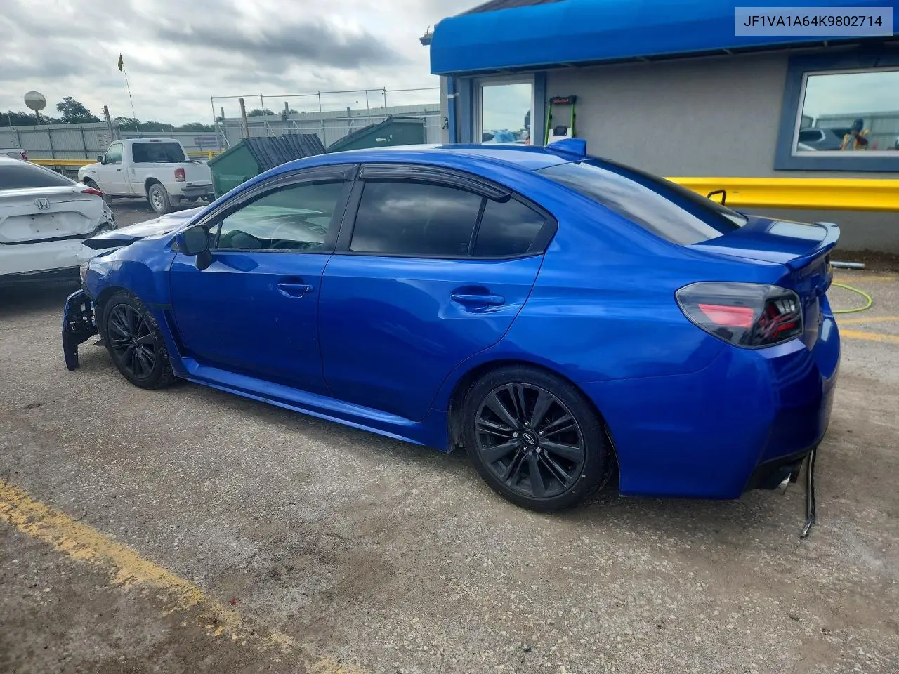2019 Subaru Wrx VIN: JF1VA1A64K9802714 Lot: 55822546