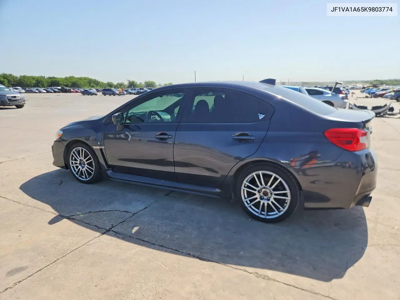 2019 Subaru Wrx VIN: JF1VA1A65K9803774 Lot: 57185276