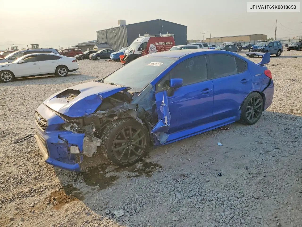 2019 Subaru Wrx Premium VIN: JF1VA1F69K8818650 Lot: 58297516