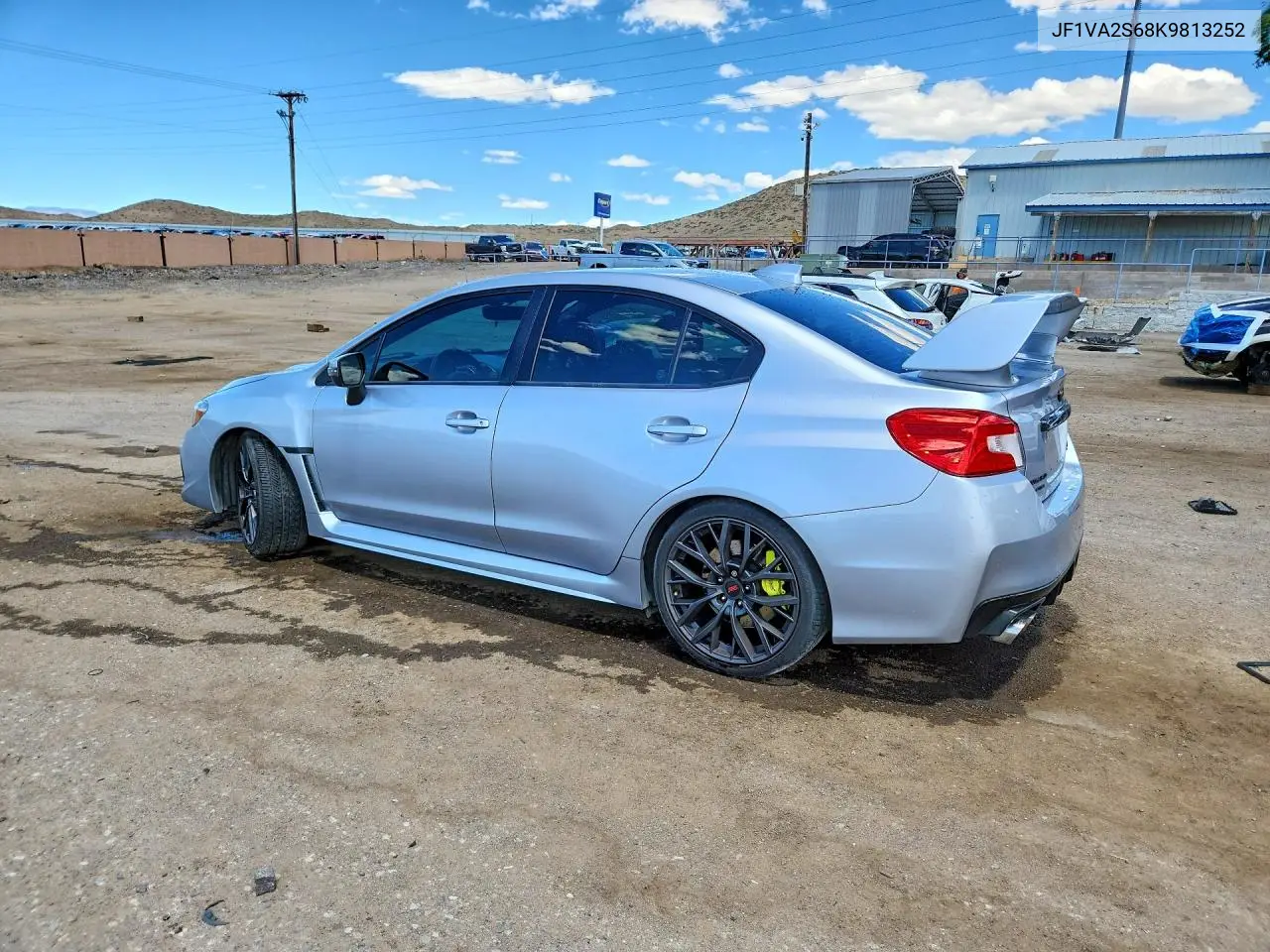 2019 Subaru Wrx Sti VIN: JF1VA2S68K9813252 Lot: 58621636