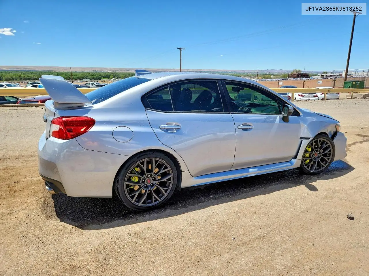 2019 Subaru Wrx Sti VIN: JF1VA2S68K9813252 Lot: 58621636