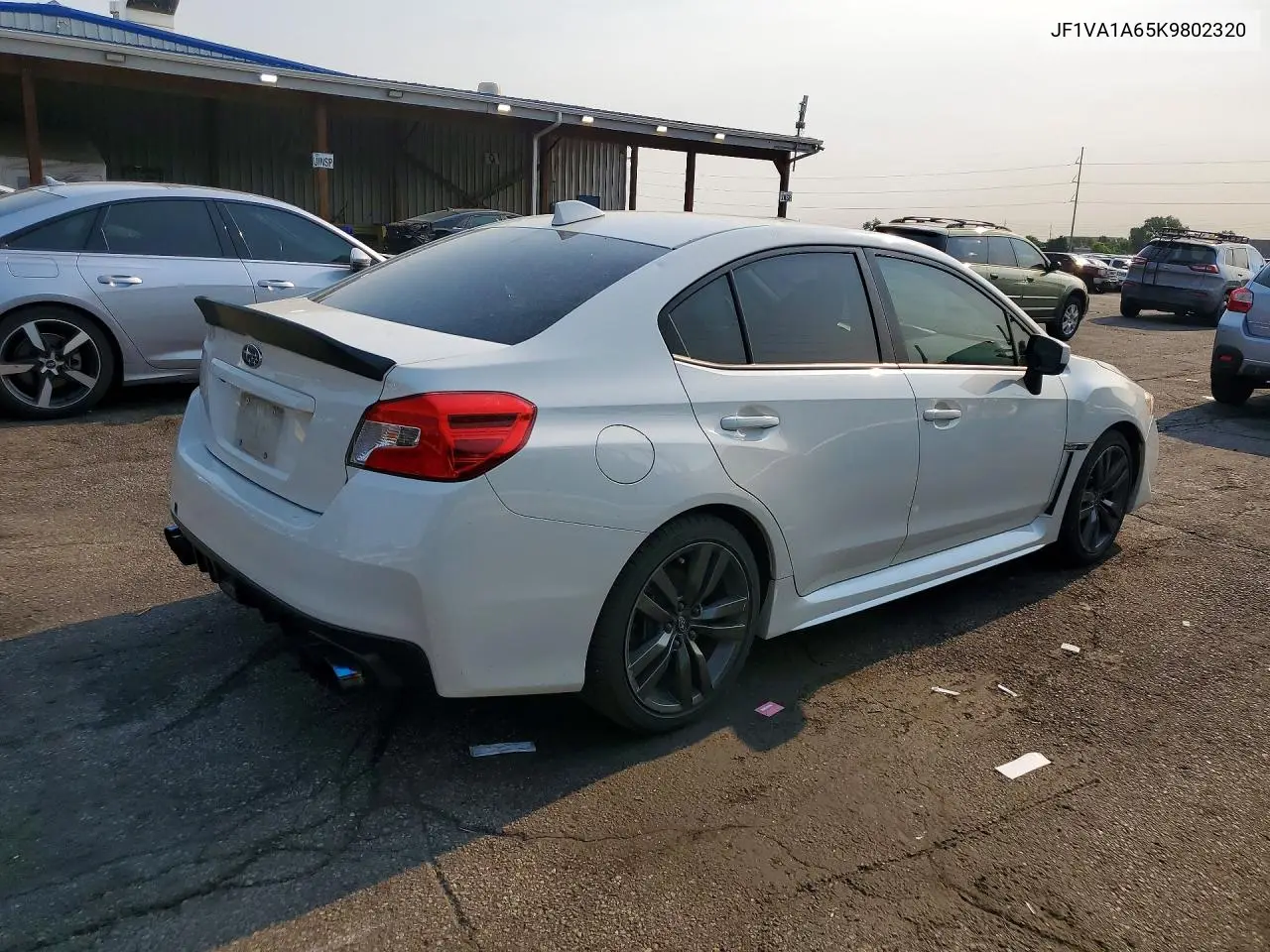 2019 Subaru Wrx VIN: JF1VA1A65K9802320 Lot: 59221216