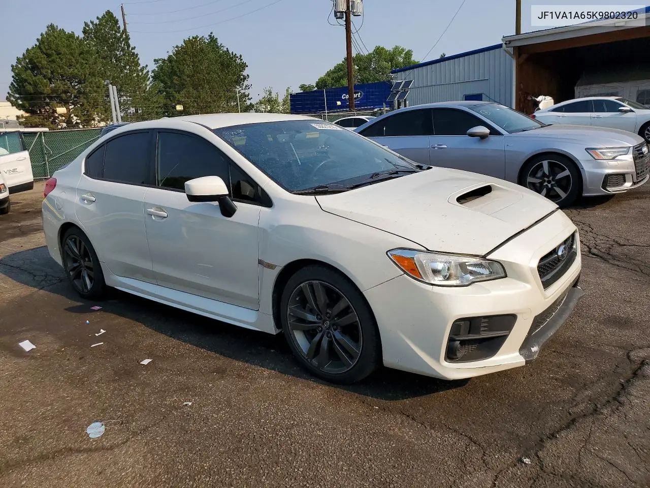 2019 Subaru Wrx VIN: JF1VA1A65K9802320 Lot: 59221216