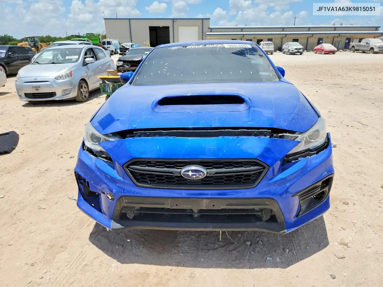 2019 Subaru Wrx VIN: JF1VA1A63K9815051 Lot: 59401056