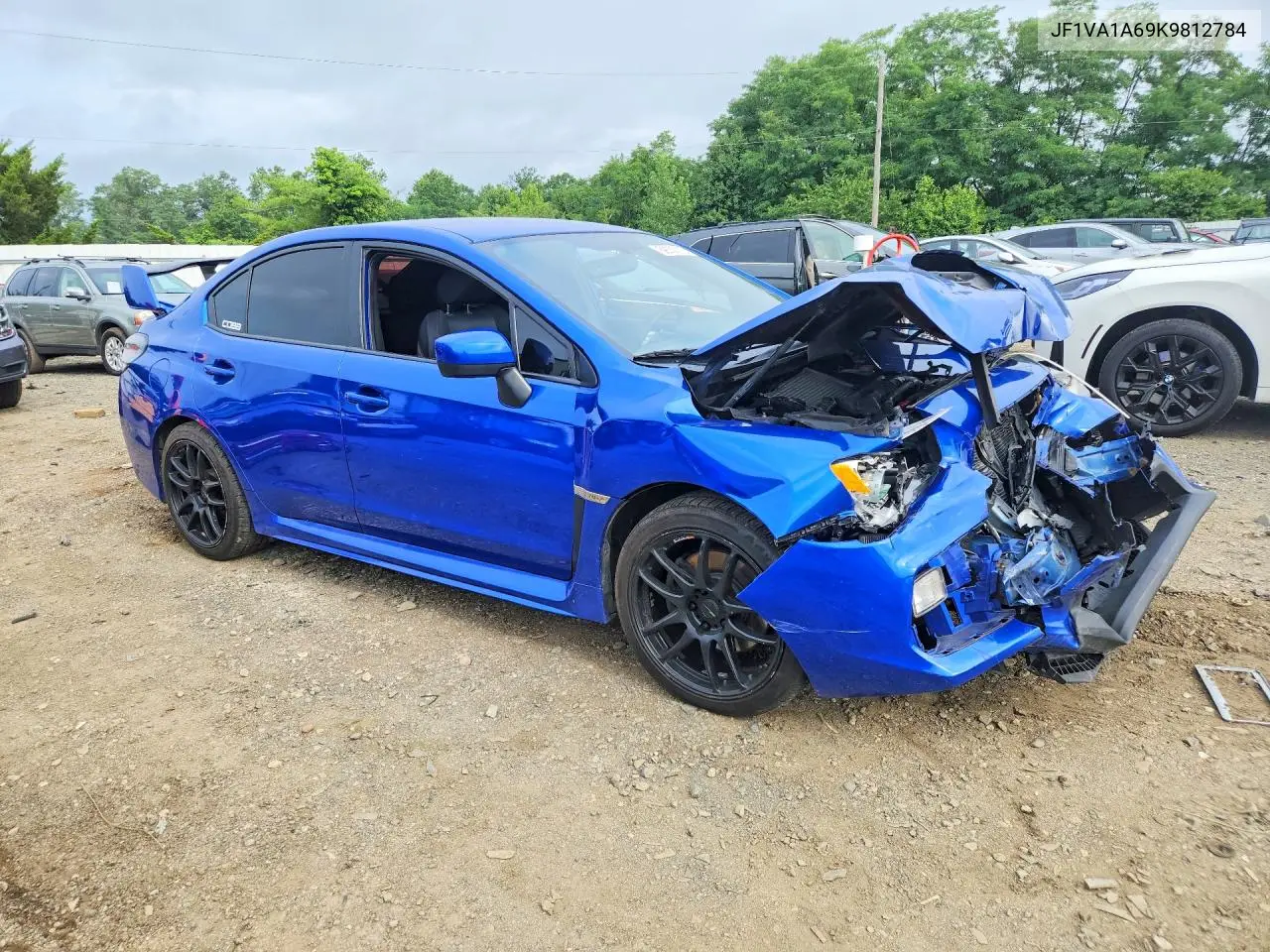 2019 Subaru Wrx VIN: JF1VA1A69K9812784 Lot: 59737116