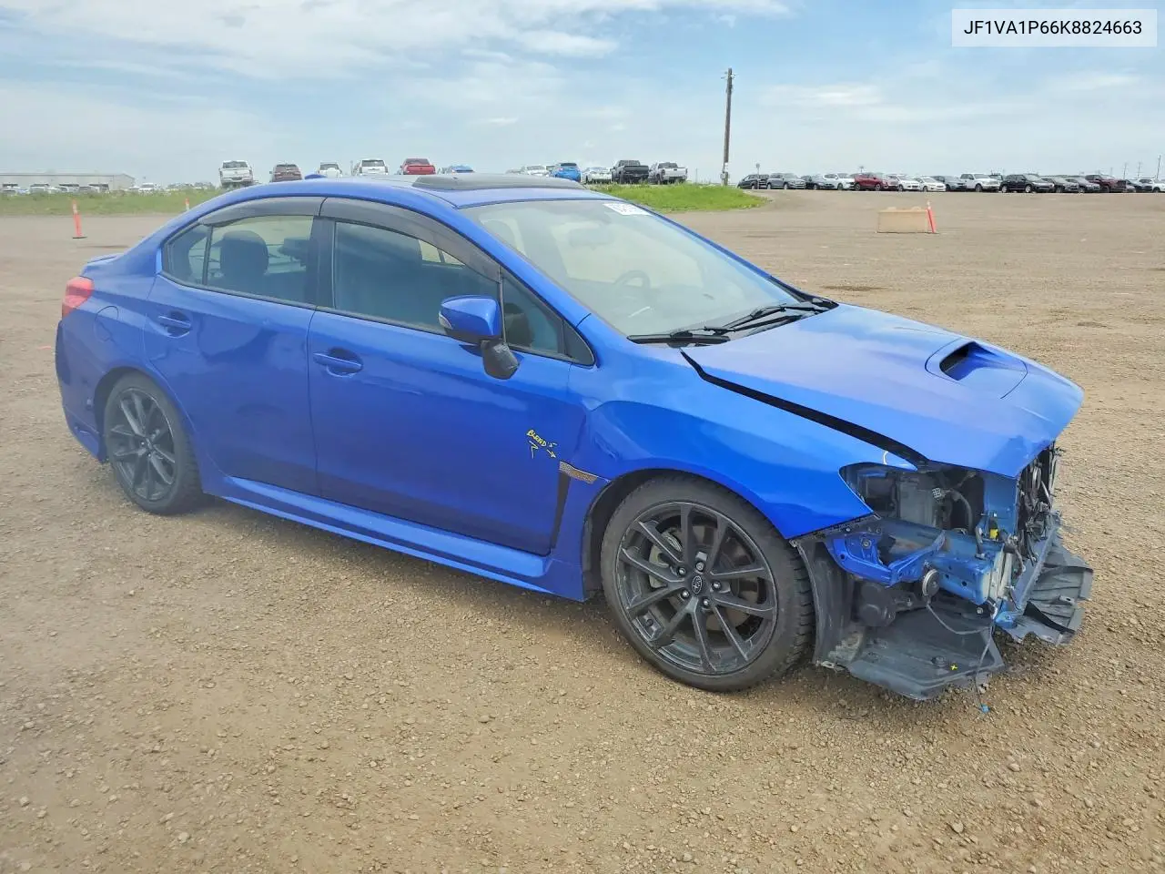 2019 Subaru Wrx Limited VIN: JF1VA1P66K8824663 Lot: 60431836