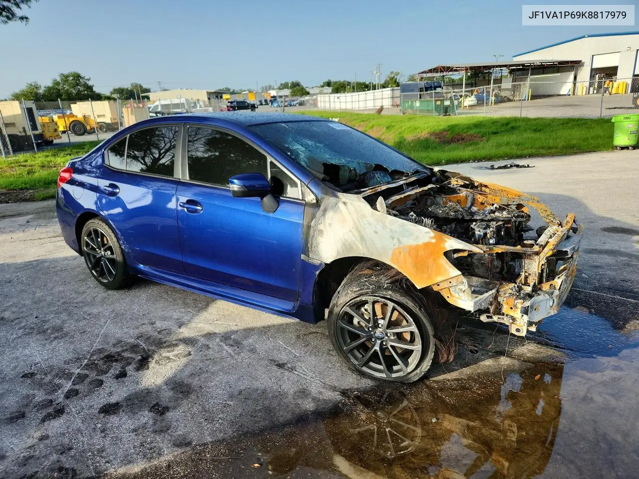 2019 Subaru Wrx Limited VIN: JF1VA1P69K8817979 Lot: 60468696