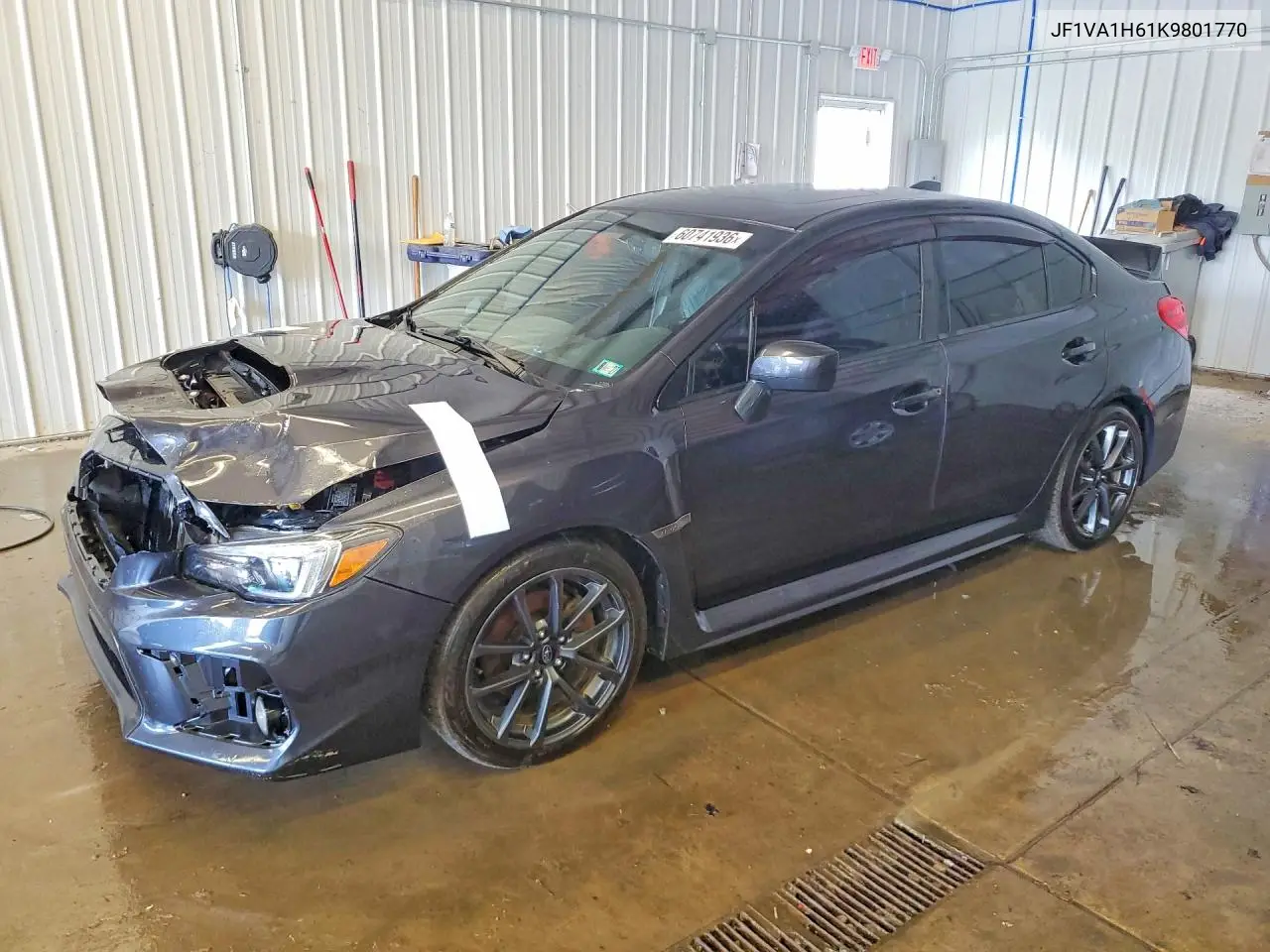 2019 Subaru Wrx Limited VIN: JF1VA1H61K9801770 Lot: 60741936
