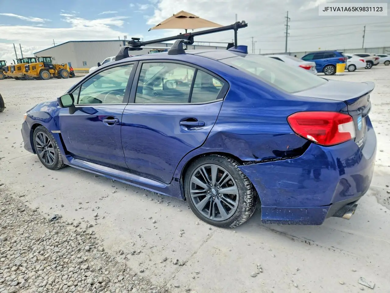 2019 Subaru Wrx VIN: JF1VA1A65K9831123 Lot: 60754176