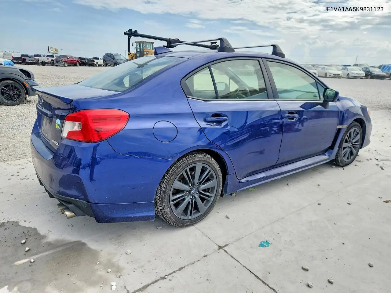 2019 Subaru Wrx VIN: JF1VA1A65K9831123 Lot: 60754176