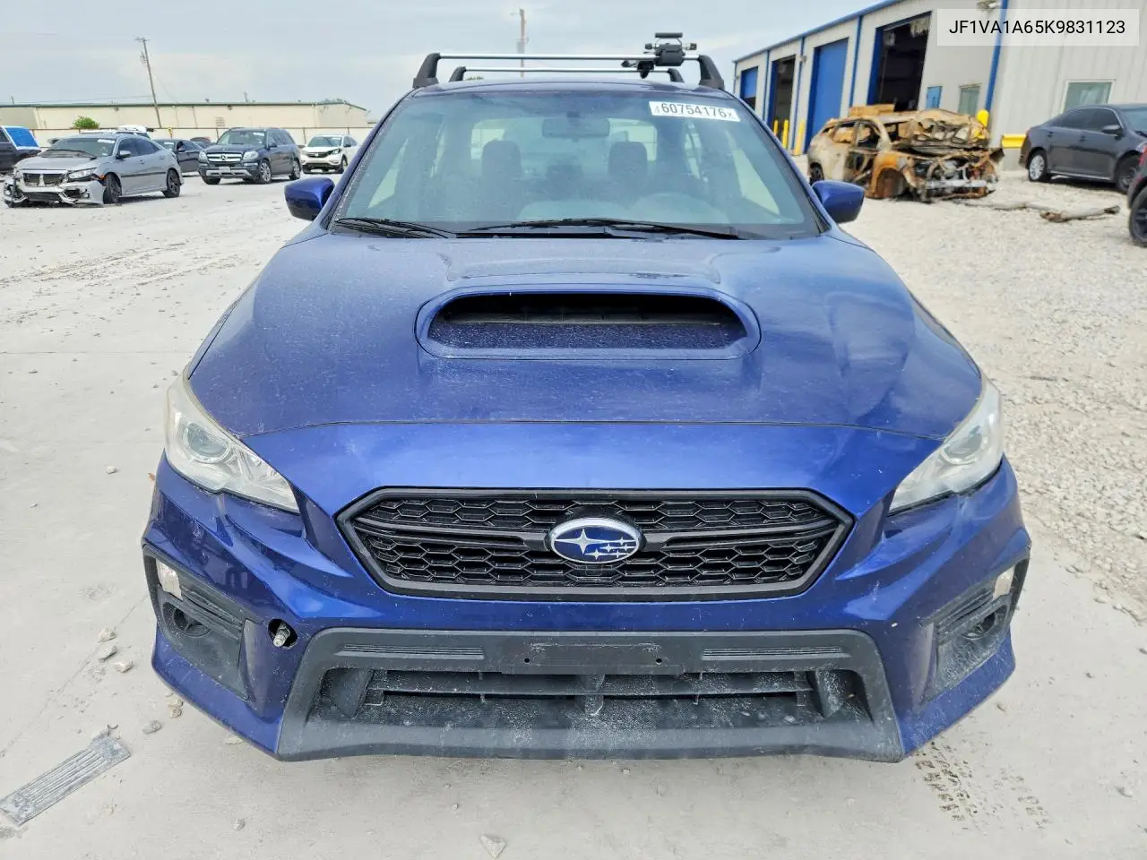 2019 Subaru Wrx VIN: JF1VA1A65K9831123 Lot: 60754176