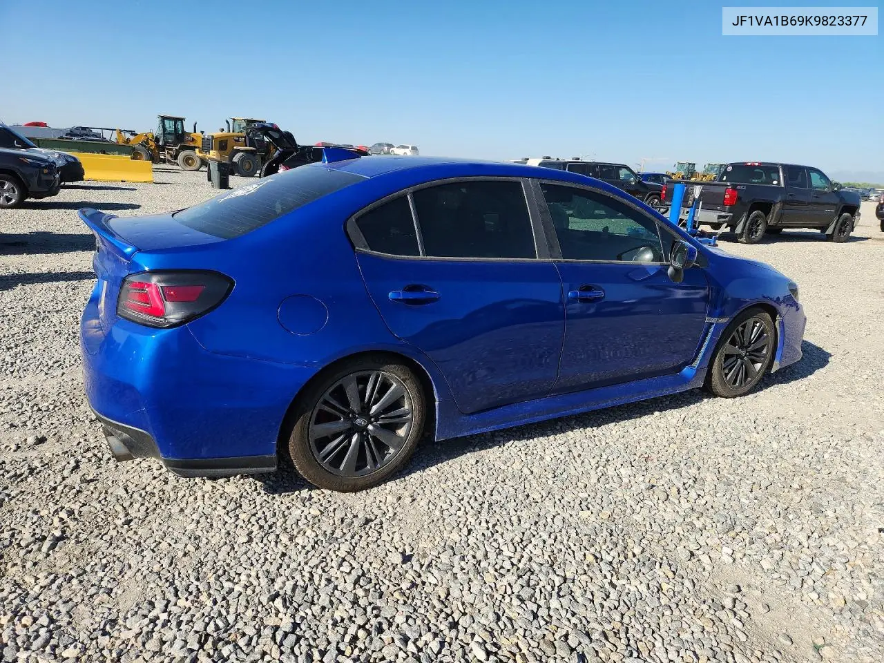 2019 Subaru Wrx Premium VIN: JF1VA1B69K9823377 Lot: 60784036