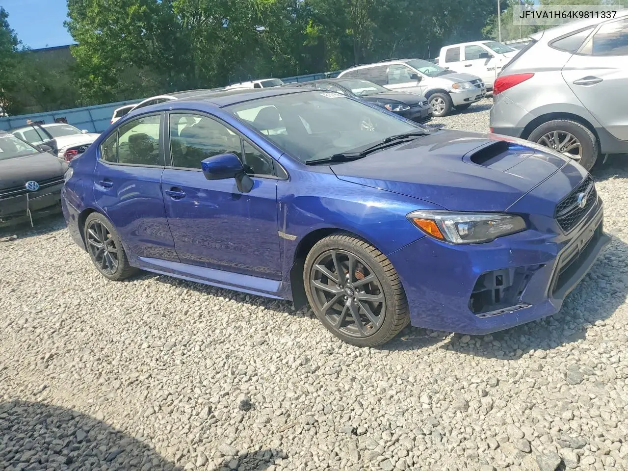 2019 Subaru Wrx Limited VIN: JF1VA1H64K9811337 Lot: 61571626