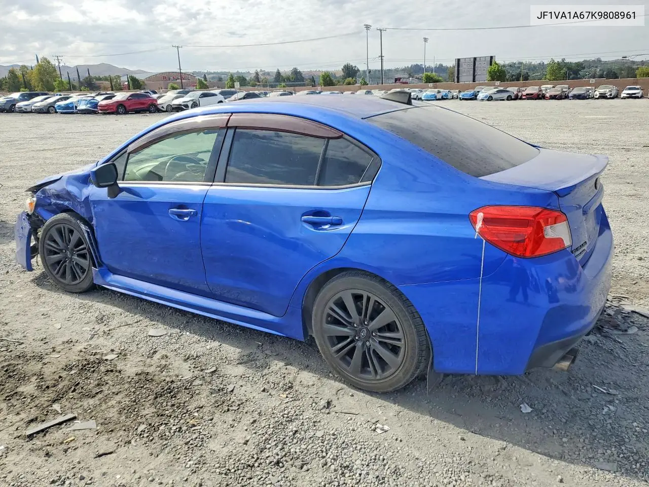 2019 Subaru Wrx VIN: JF1VA1A67K9808961 Lot: 61794756
