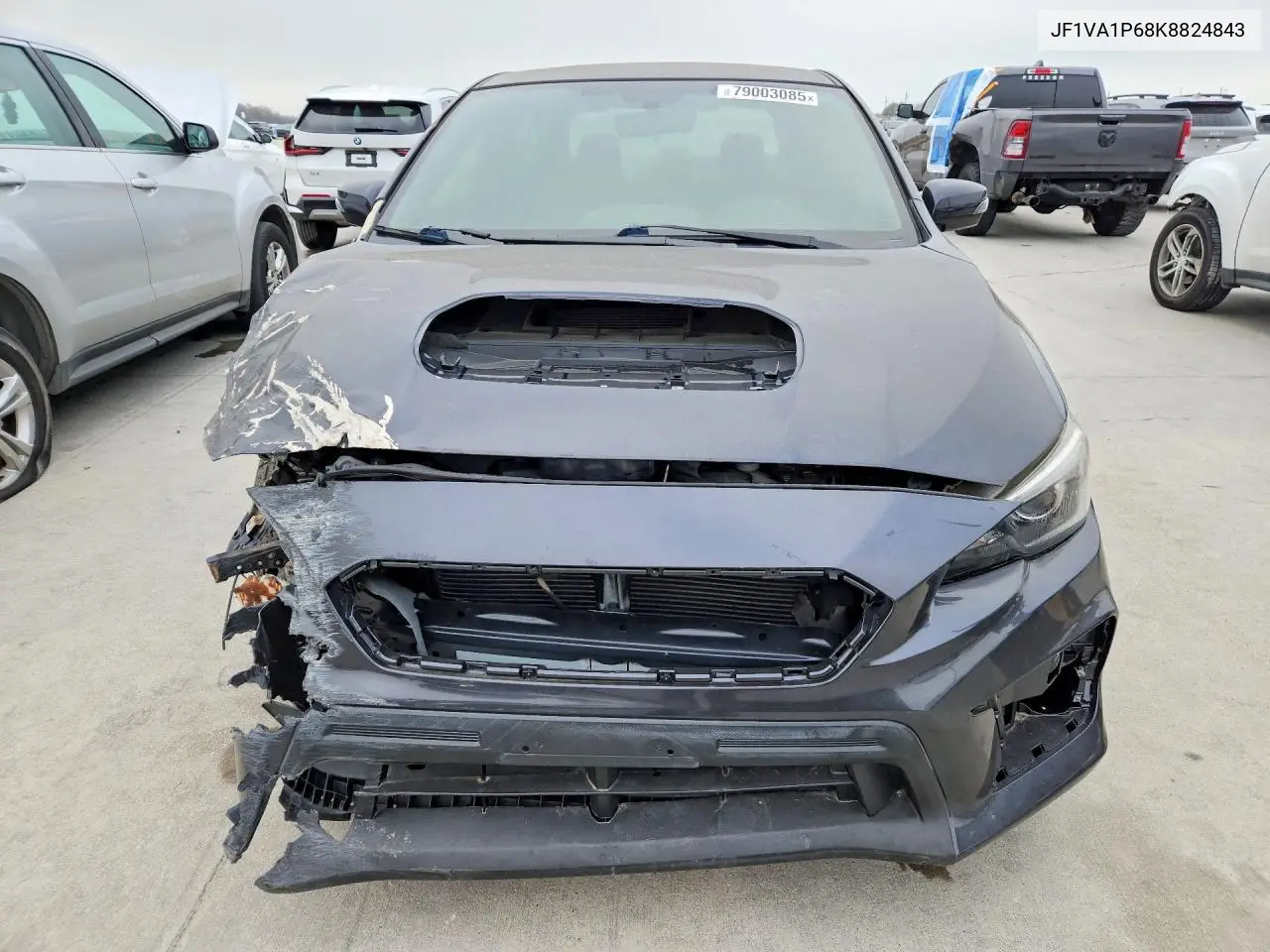 2019 Subaru Wrx Limited VIN: JF1VA1P68K8824843 Lot: 79003085