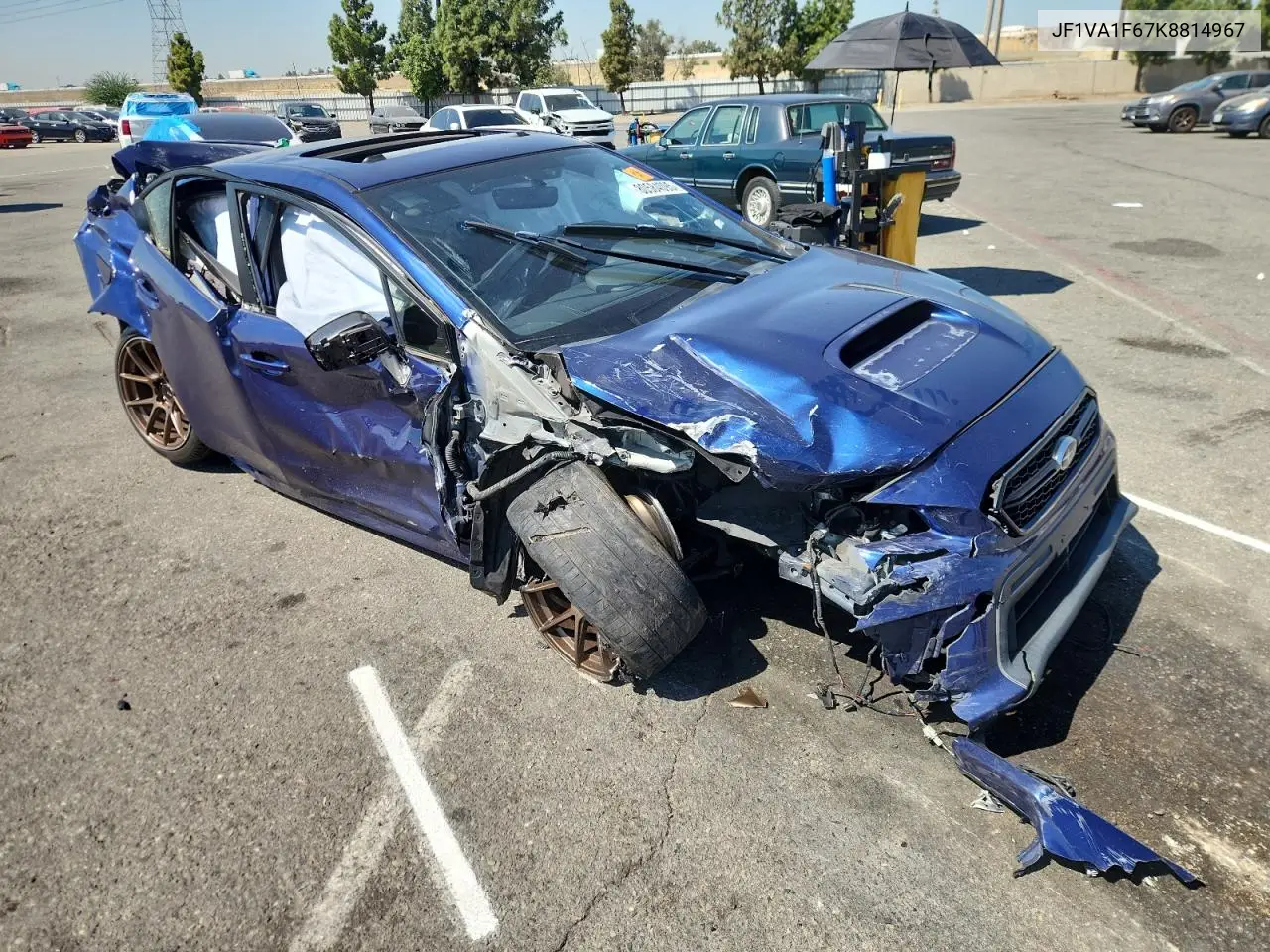 JF1VA1F67K8814967 2019 Subaru Wrx Premium