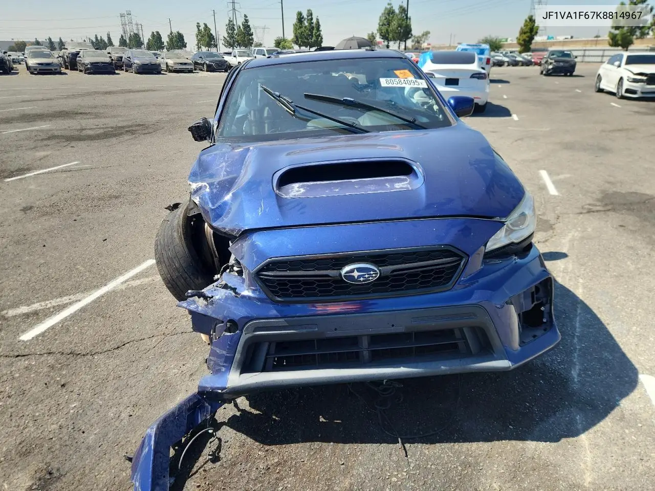 JF1VA1F67K8814967 2019 Subaru Wrx Premium