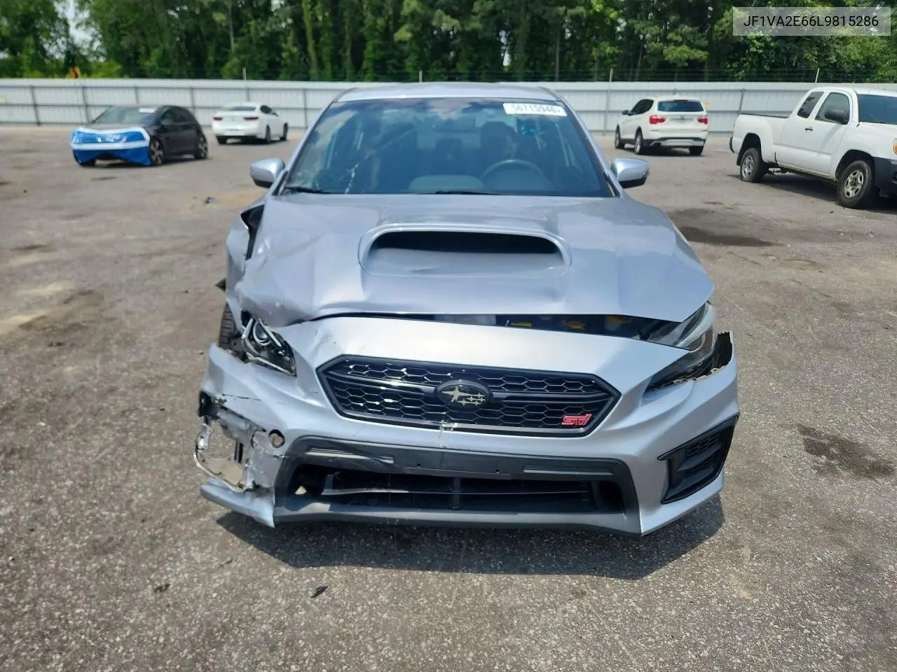 2020 Subaru Wrx Sti VIN: JF1VA2E66L9815286 Lot: 56715946
