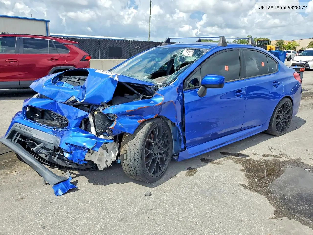 2020 Subaru Wrx VIN: JF1VA1A66L9828572 Lot: 56986536