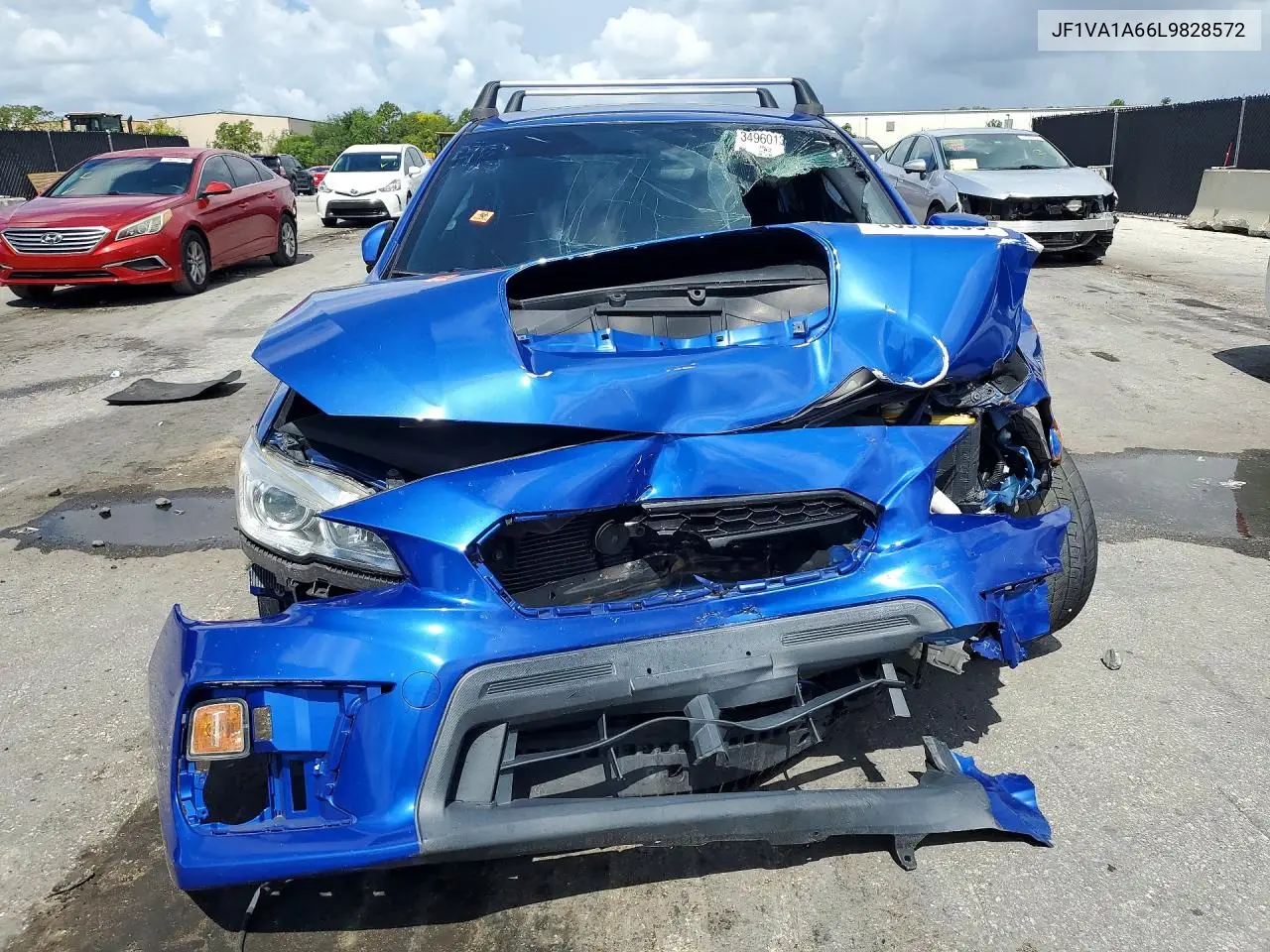 2020 Subaru Wrx VIN: JF1VA1A66L9828572 Lot: 56986536