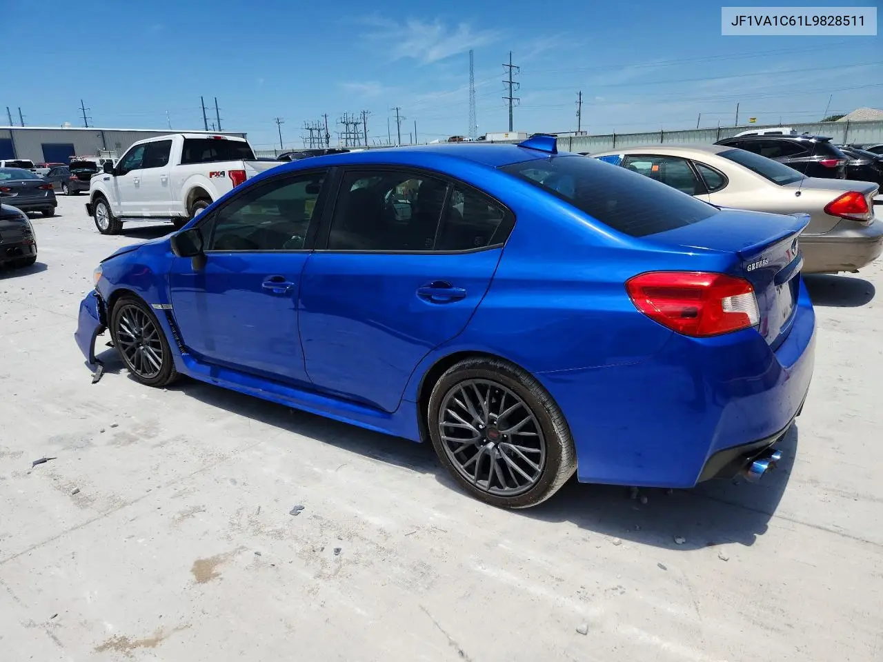 2020 Subaru Wrx Premium VIN: JF1VA1C61L9828511 Lot: 59216346