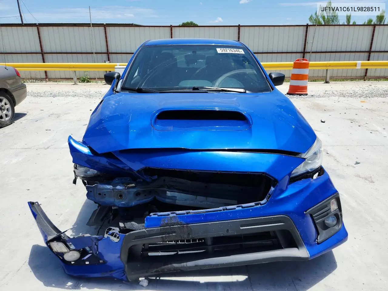2020 Subaru Wrx Premium VIN: JF1VA1C61L9828511 Lot: 59216346