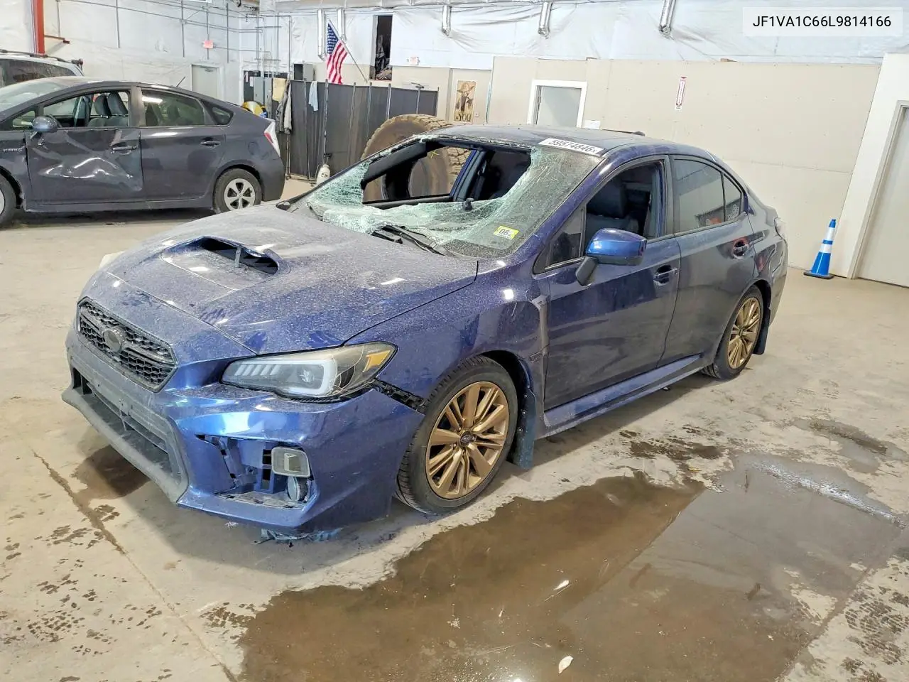 2020 Subaru Wrx Premium VIN: JF1VA1C66L9814166 Lot: 59574846