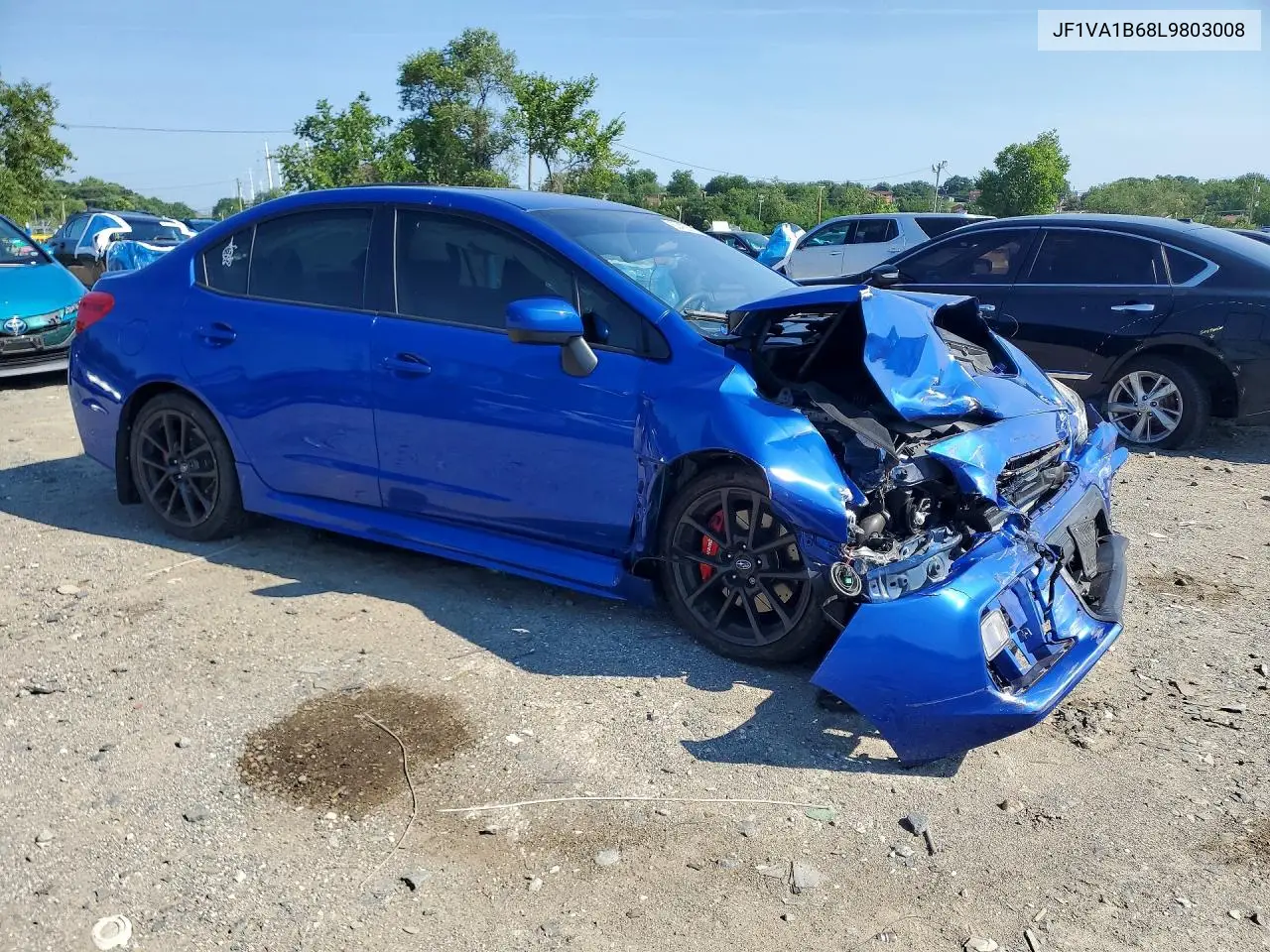 2020 Subaru Wrx Premium VIN: JF1VA1B68L9803008 Lot: 60429276