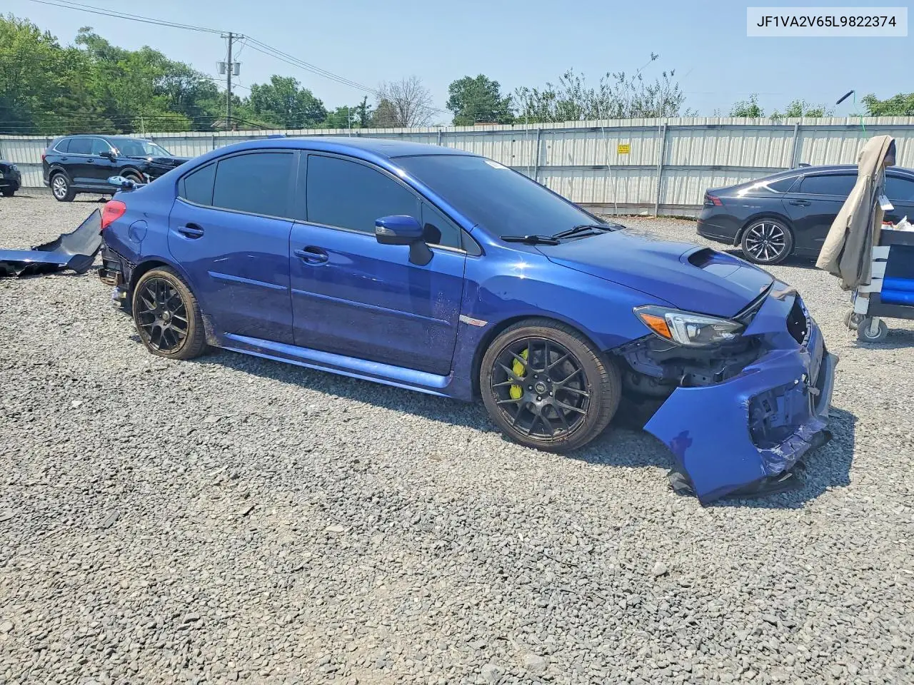 2020 Subaru Wrx Sti Limited VIN: JF1VA2V65L9822374 Lot: 60876726