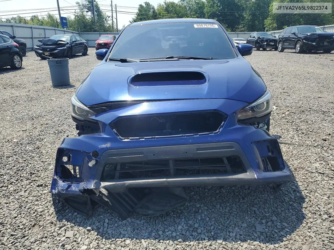 2020 Subaru Wrx Sti Limited VIN: JF1VA2V65L9822374 Lot: 60876726